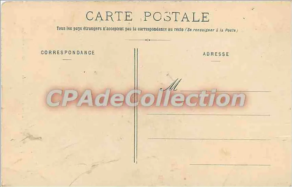 Virgin of the Esplanade of Notre-Dame de Lourdes — F.C. - 37 — publisher F.C. n°37 - Back