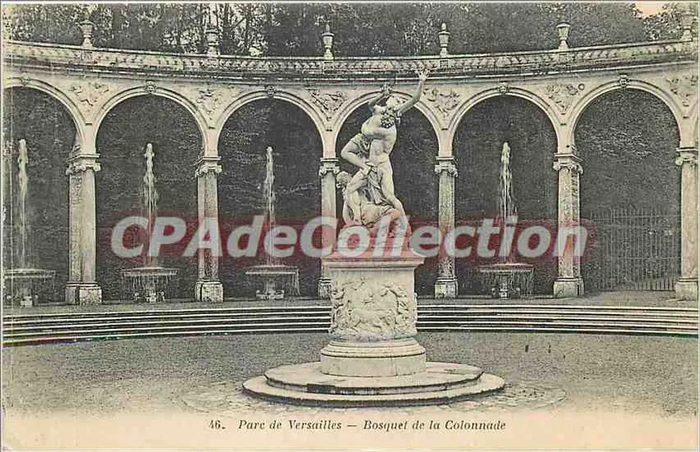 Parc de Versailles — Bosquet da Colonnade — editor CPADeCollection, n° 46 - Frente