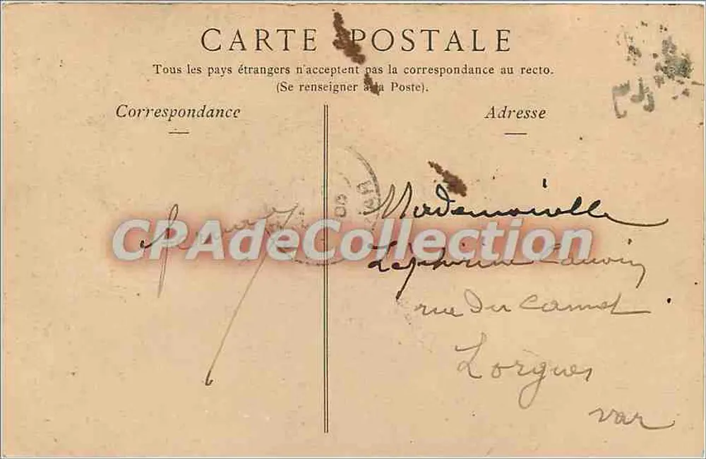 LYON — Denkmal errichtet zur Erinnerung an die Opfer des Belagers von Lyon — Sammlung ND Phot - Rückseite