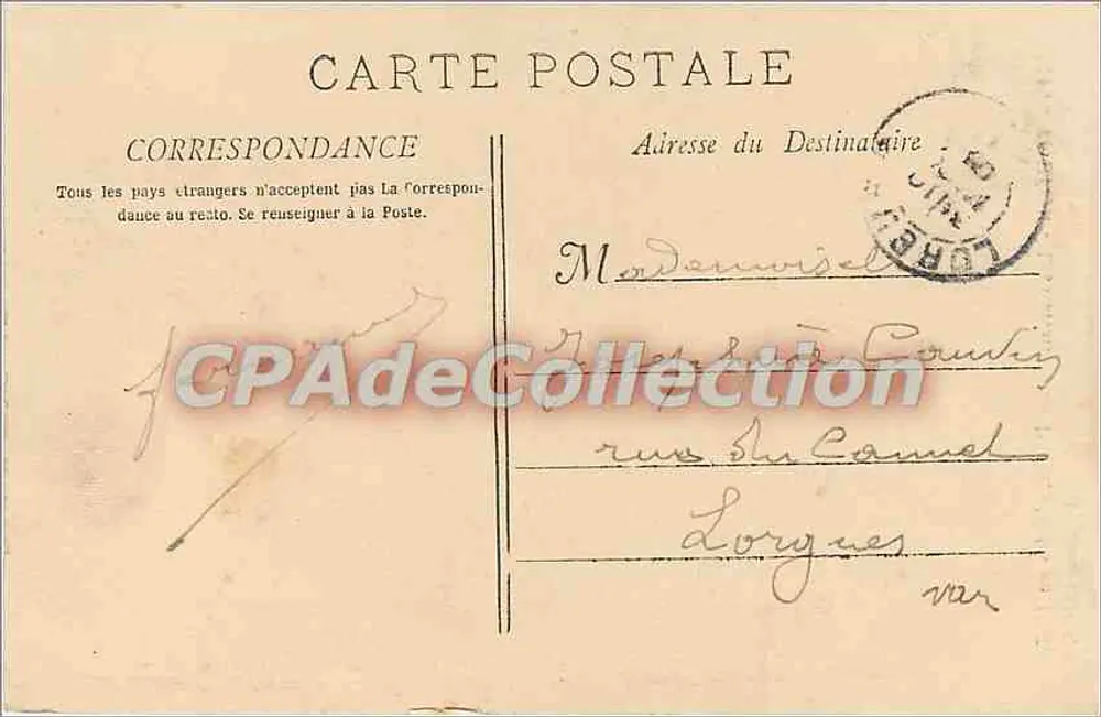 Péron - As Cariatides de Puget, colocadas em 1657. - A. Bougault - Verso