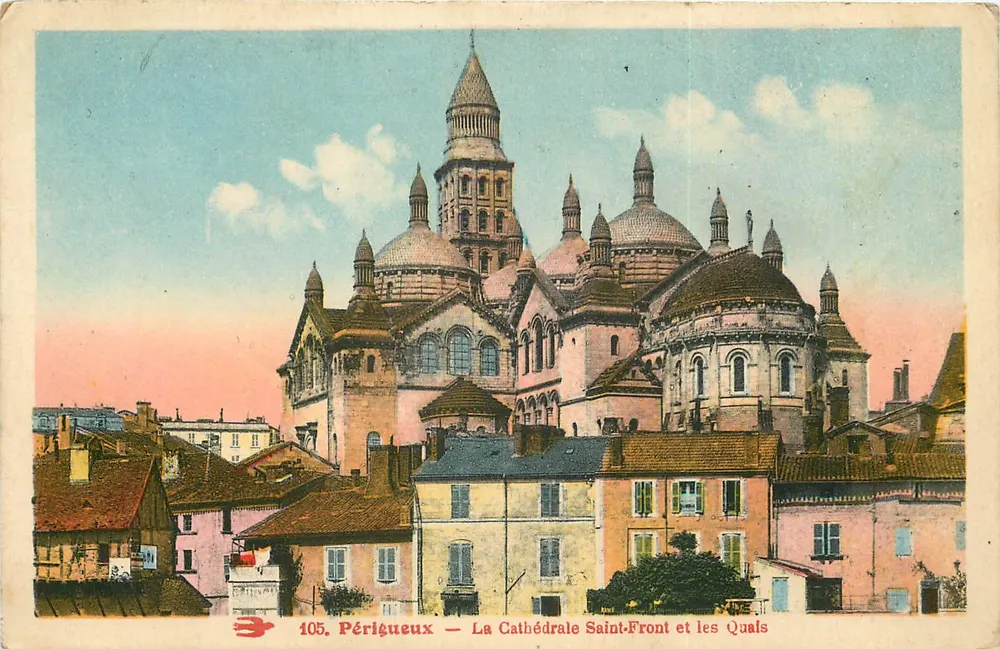 Périgueux — La Cathédrale Saint-Front et les Quais — Éditions Périphérie - Recto