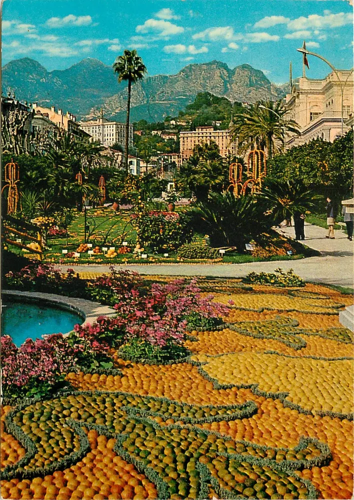 Menton — La Fête des Citrons — Éditions S.E.P.T. - Nice - Recto