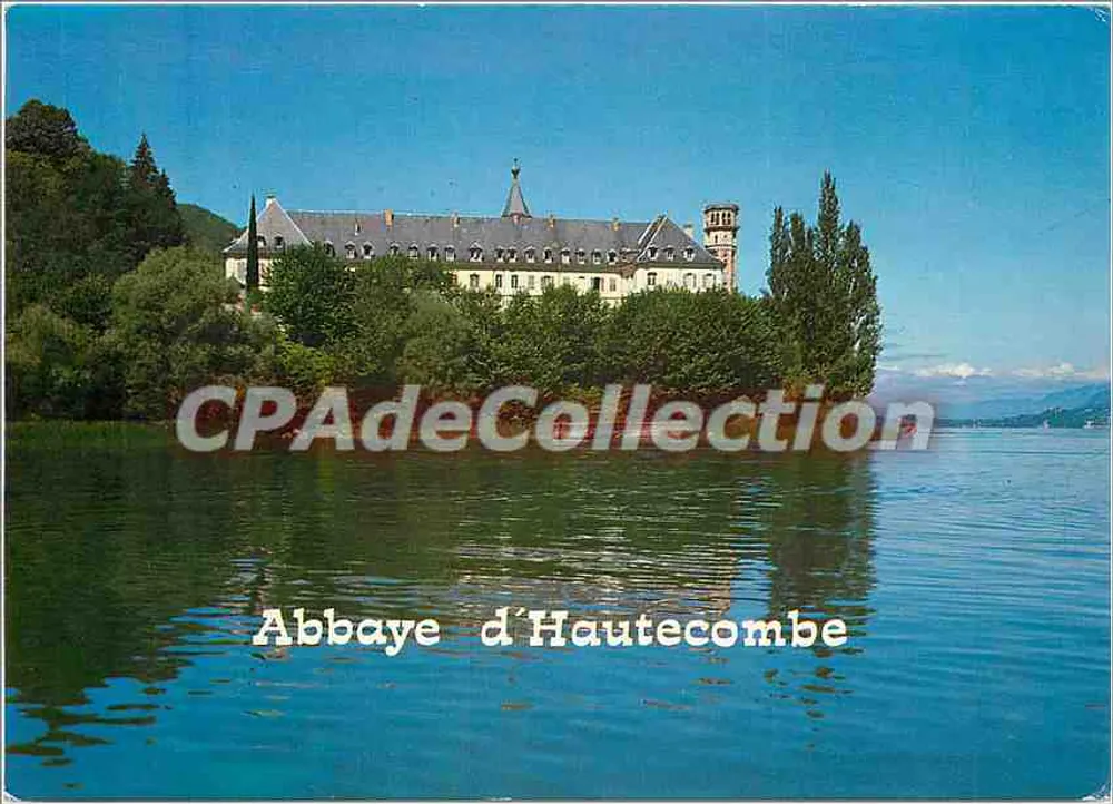 Abbaye d'Haute-combe — sur le lac du Bourget — éditeur Couleurs Naturelles, n° 81/26 - Recto
