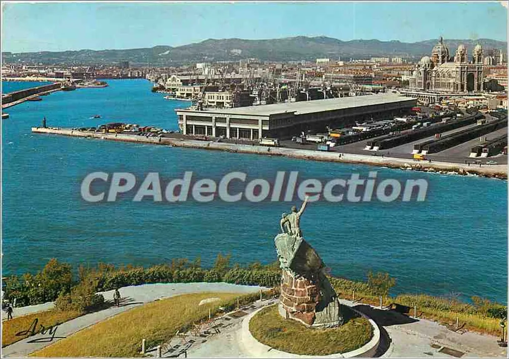 Marseille — Monument to the Heroes of the Sea and Cathedral — Édition TARDY - Front