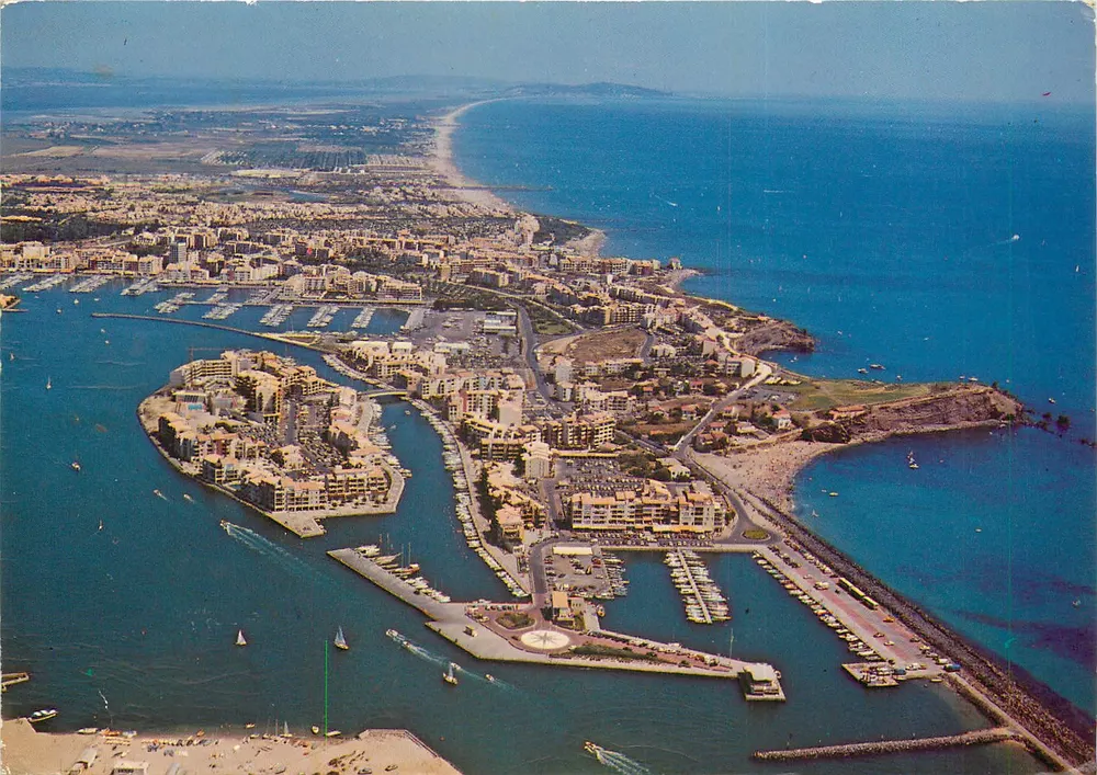 Cap-d'Agde (34300-Hérault) — Vista aérea — Edição 'S.I.' - Frente
