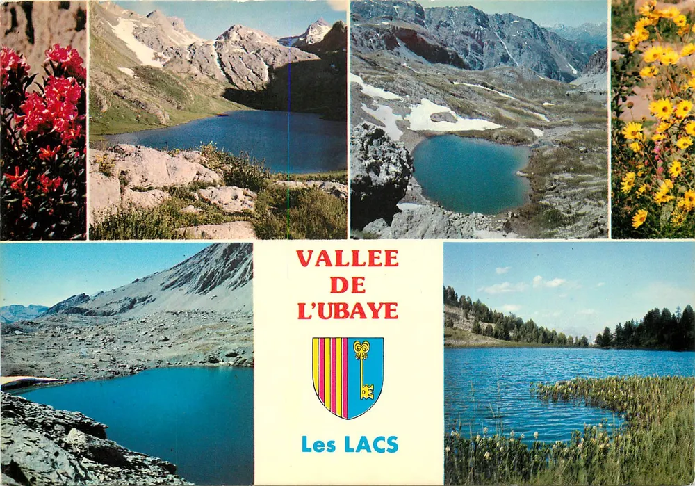 Vale do Ubaye — Os Lagos — Éditions des Alpes - Frente