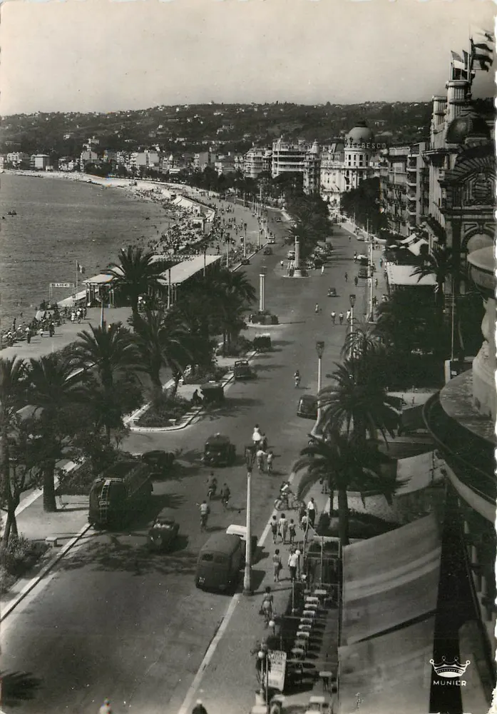 Nice — Promenade des Anglais — Éditions d'Art Munier, NICE - Frente