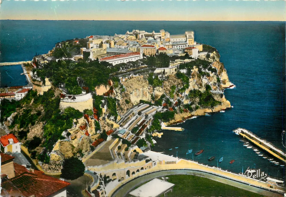 Der Felsen von Monaco — Die Côte d'Azur — Editions Della, NICE, Nr. 119 - Vorderseite