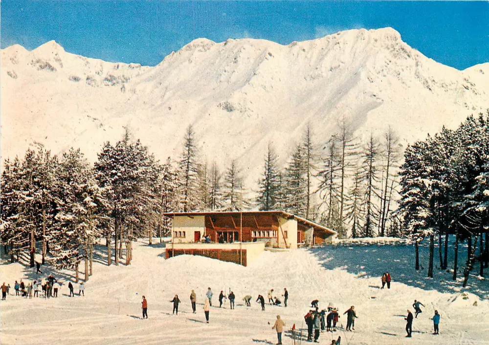 Das Bar de la Laquette — von den Pisten aus — Photo d'ARTFVR BAREGES (Frankreich) - Vorderseite