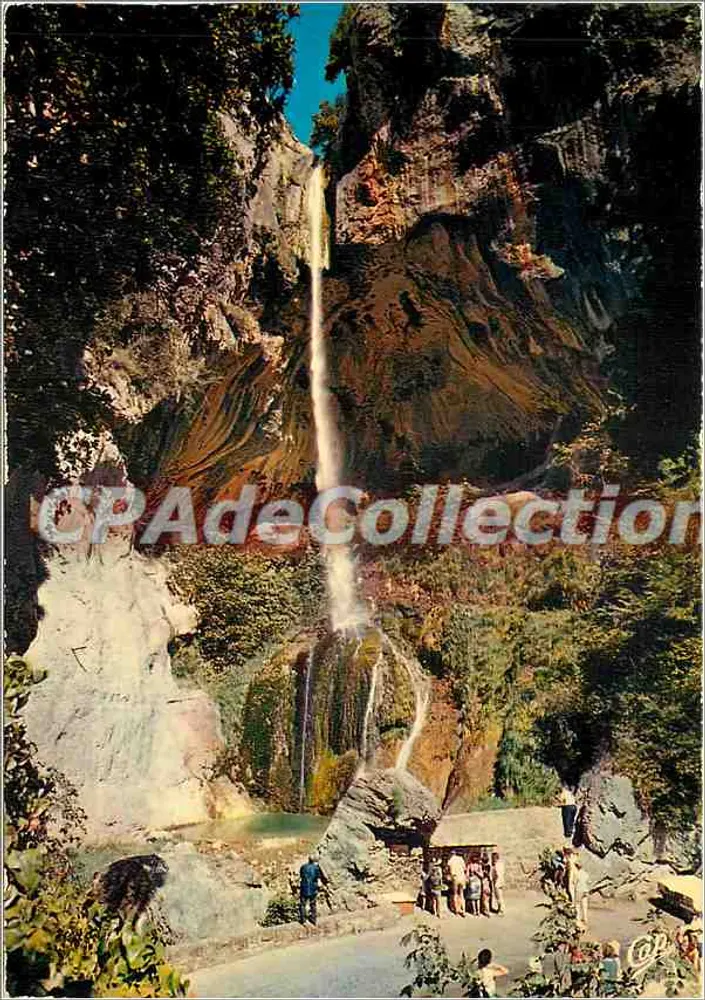 Die Gorges du Loup — Courmes Wasserfall — Editions du Carrefour Mondial du Tourisme - Vorderseite