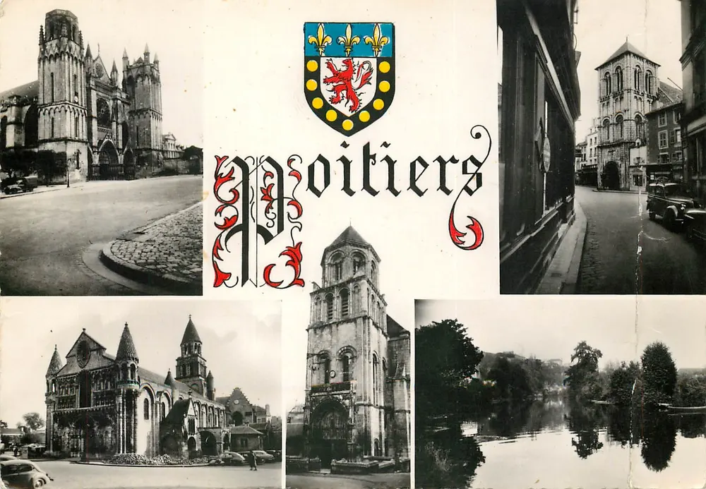 Moitiers — Vista panorâmica — Editor não identificado, n° de série 86.194.36 - Frente