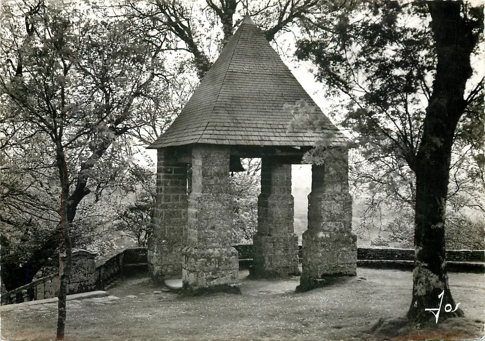Le Faouët (Morbihan) — Capilla de Santa Bárbara con campanario de teja — Edición Chidéquulin - Anverso