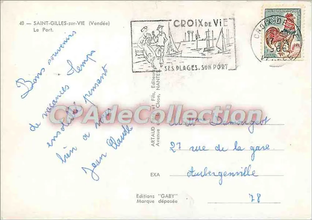 Saint-Gilles-sur-Vie — Il Porto — Edizioni Gaby - Verso