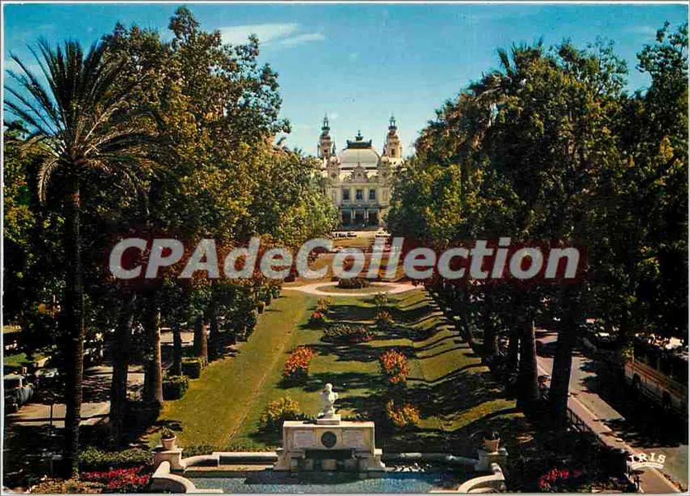 Monte-Carlo — Das Casino und seine Gärten — Presses-Diffusion "La Cigogne" - Vorderseite