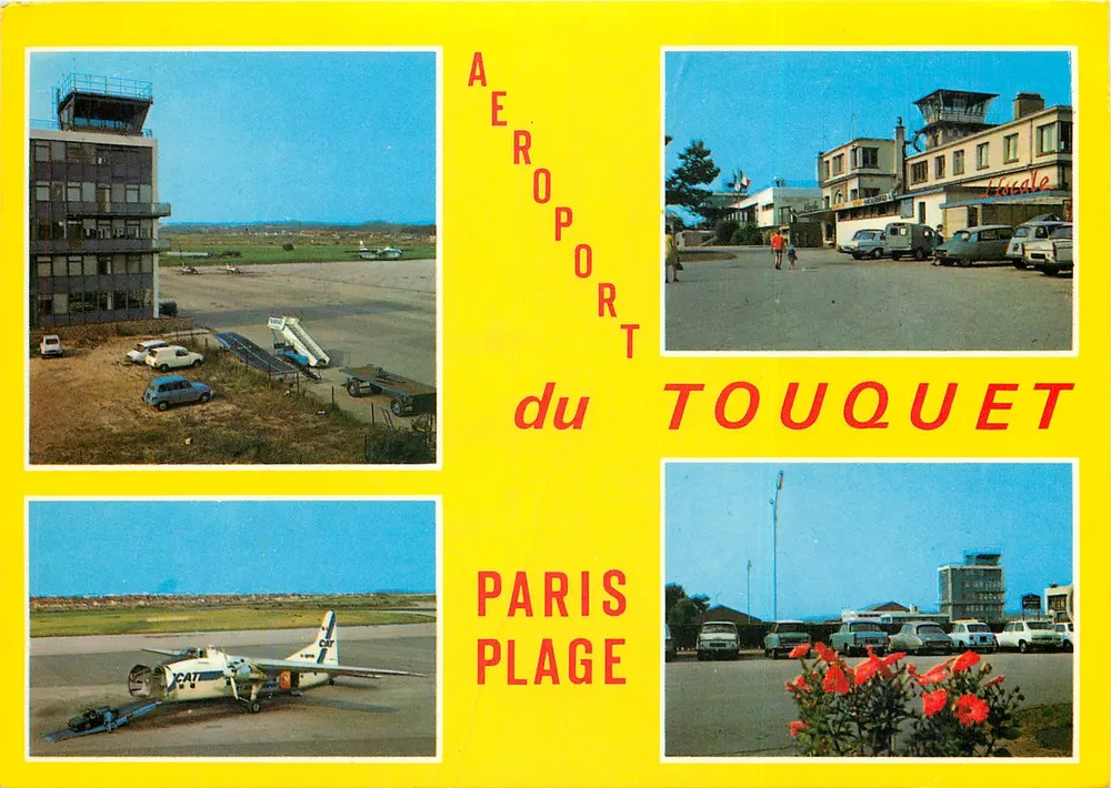 Aeroporto do Touquet - Paris-Plage — Éditions Thachette, n°62.826.265 - Frente