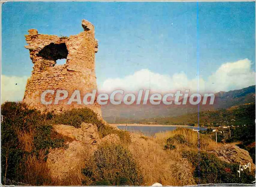 Torre Genovese — Golfo della Liscia — Ajaccio, Corsica - Recto