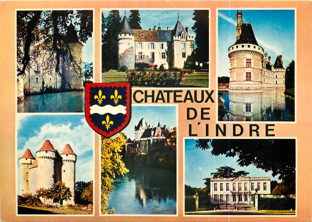 Schlösser der Indre — Edition 'La Crègne' — n° 36.000.65 - Vorderseite