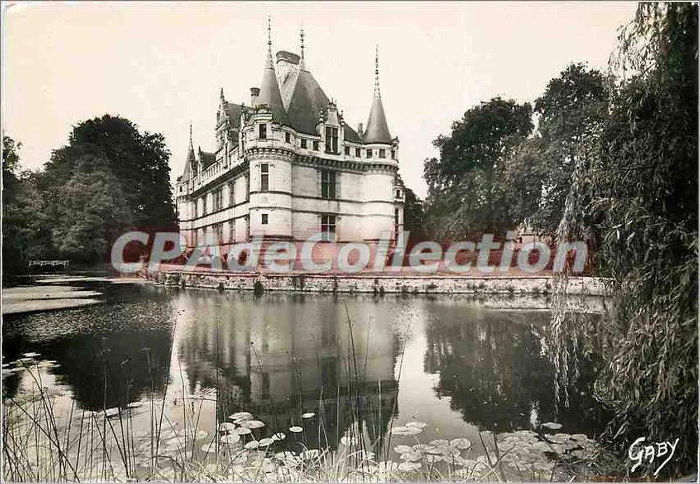 Azay-le-Rideau — Schloss (16. Jahrhundert) — Éditions Gaby - Vorderseite