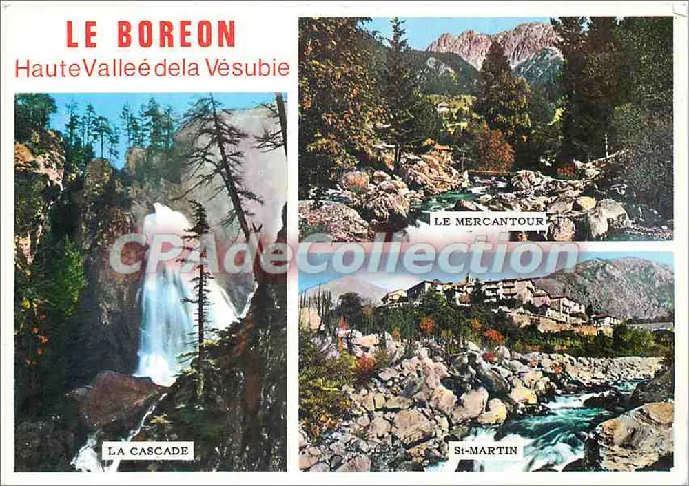 Le Boreon — Alta Valey da Vésubie — Edições Photoguy, DV.42 - Frente