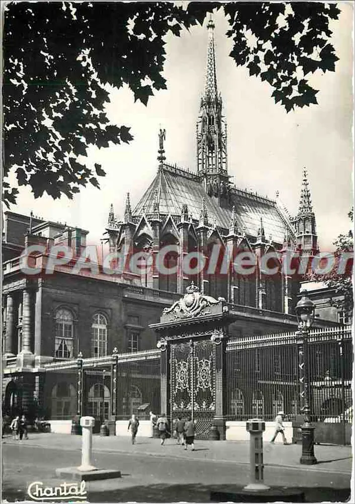 Die Heilige Kapelle und das Gitter der Gerechtigkeit — Editions Chantal, Nr. 787 - Vorderseite