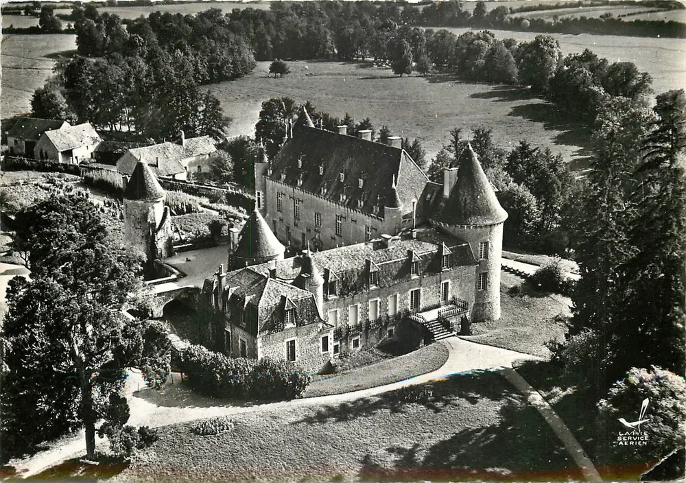 Castelo de Marcilly — Ao redor de Corbigny (Nièvre) — Edição LAPIE, St-Maure - Frente