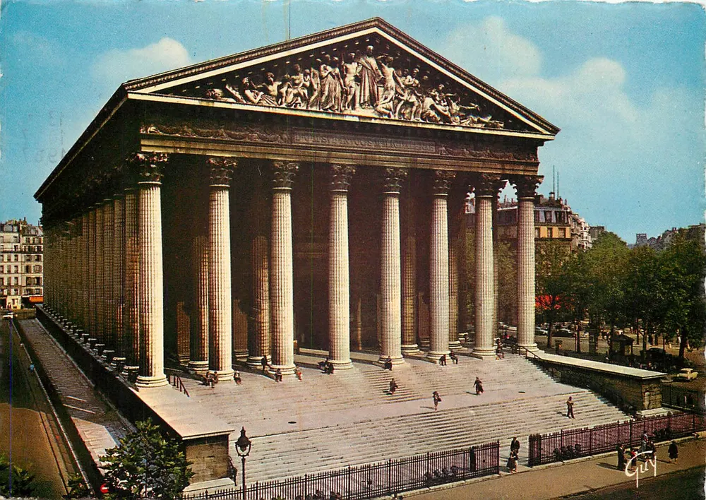 O Panteão — Paris — editor Guy - Frente