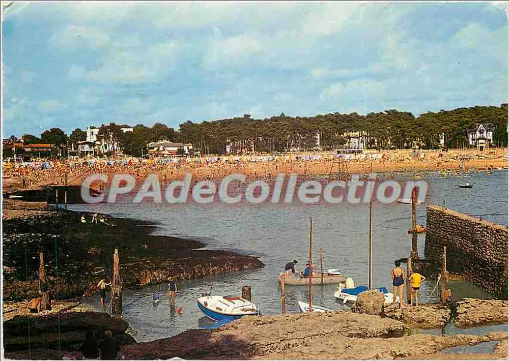 Saint-Palais (Charente-Maritime) — The Beach and the Port — Comblain Printer Mâcon - Front