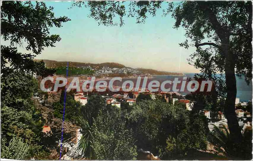 Visão de Nice tirada de Bellet — Edições C. M. - Frente