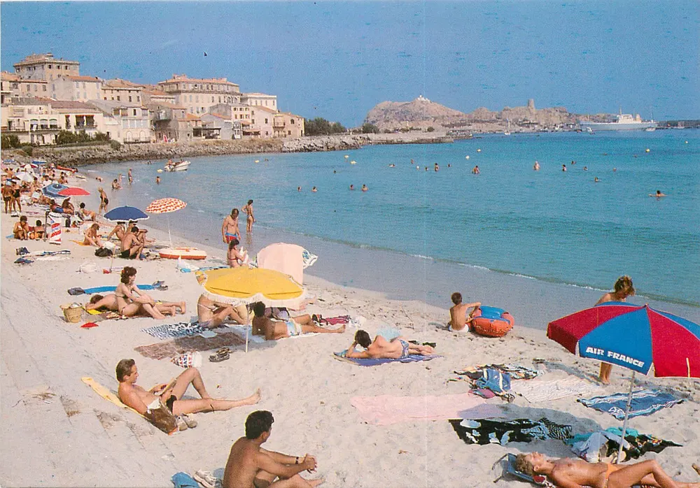 La Spiaggia di Île Rousse — panorama — S.A.R.L. DES JOPES, SAGAIE ÉDITION, n°299 - Recto