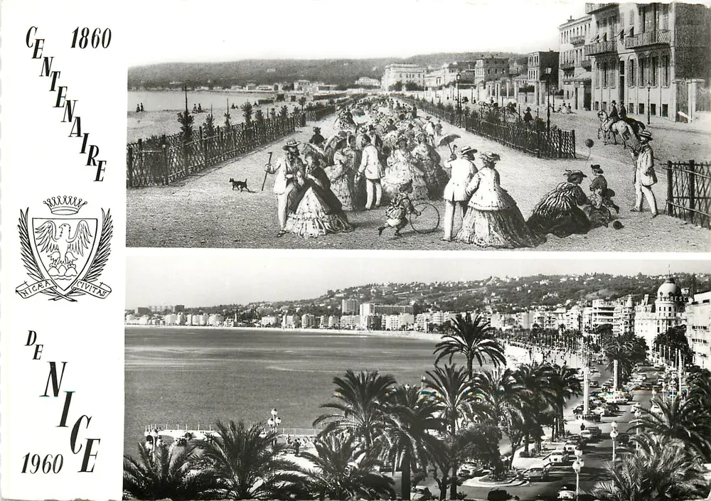 100. Jubiläum von Nizza 1860-1960 — Verlag SEPT, NICE - Vorderseite