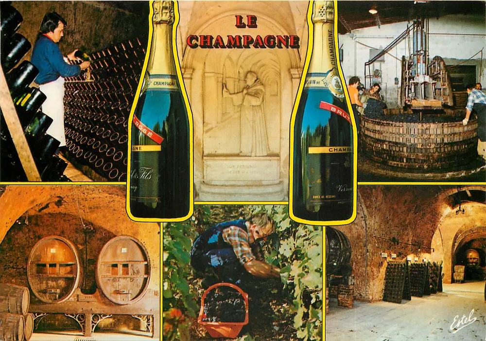 O Champagne — Editor Estel, número de série não visível - Frente