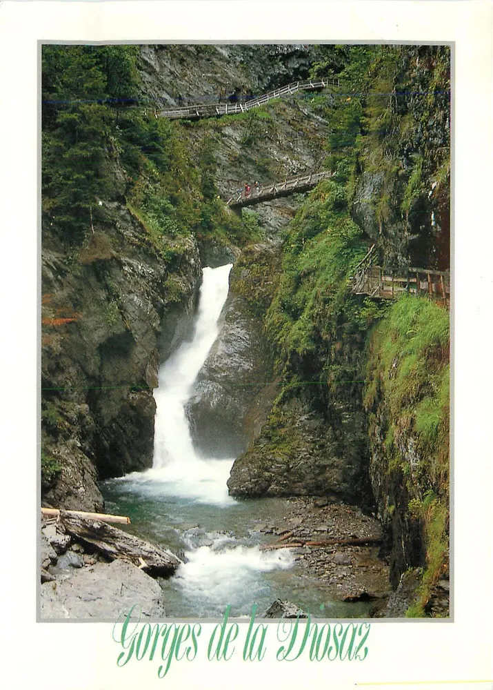 Gorges de la Diosaz — Servoz (Haute-Savoie) — Éditions Combier - Vorderseite