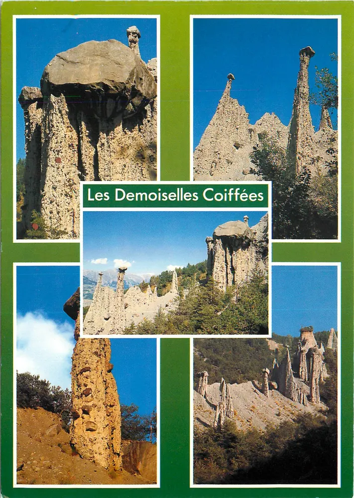 As Moças Cabeçudas — Alpes da Alta — Foto C. Fortoul, Ref. LANS 327 - Frente
