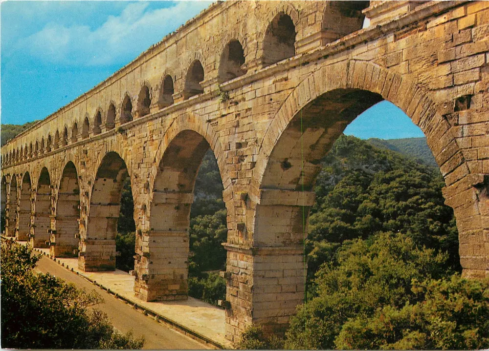 Der Pont du Gard — römischer Aquädukt — Éditions N. Ducumont - Vorderseite