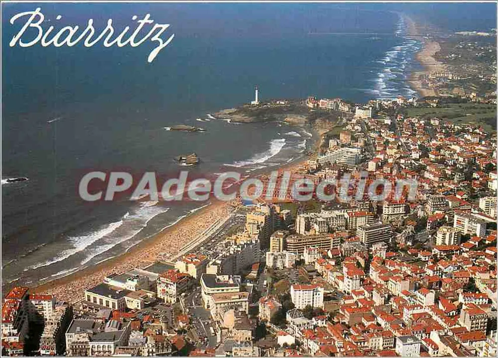 Biarritz — vista aérea — edições Lavieille, n°1148 - Frente