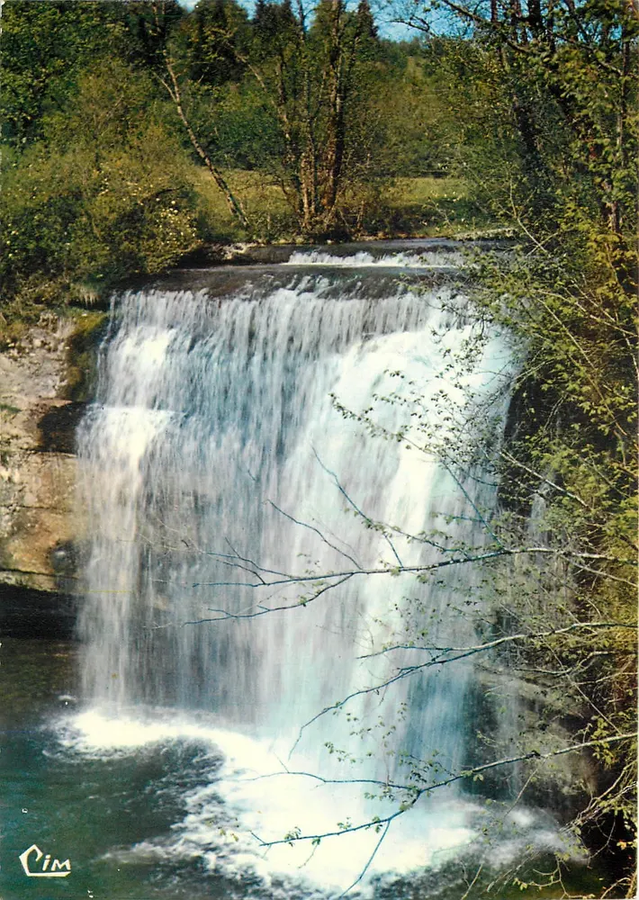 Cascade du Hérisson — Franche-Comté — Imprimeur Maison (71, S.&L.) - Vorderseite