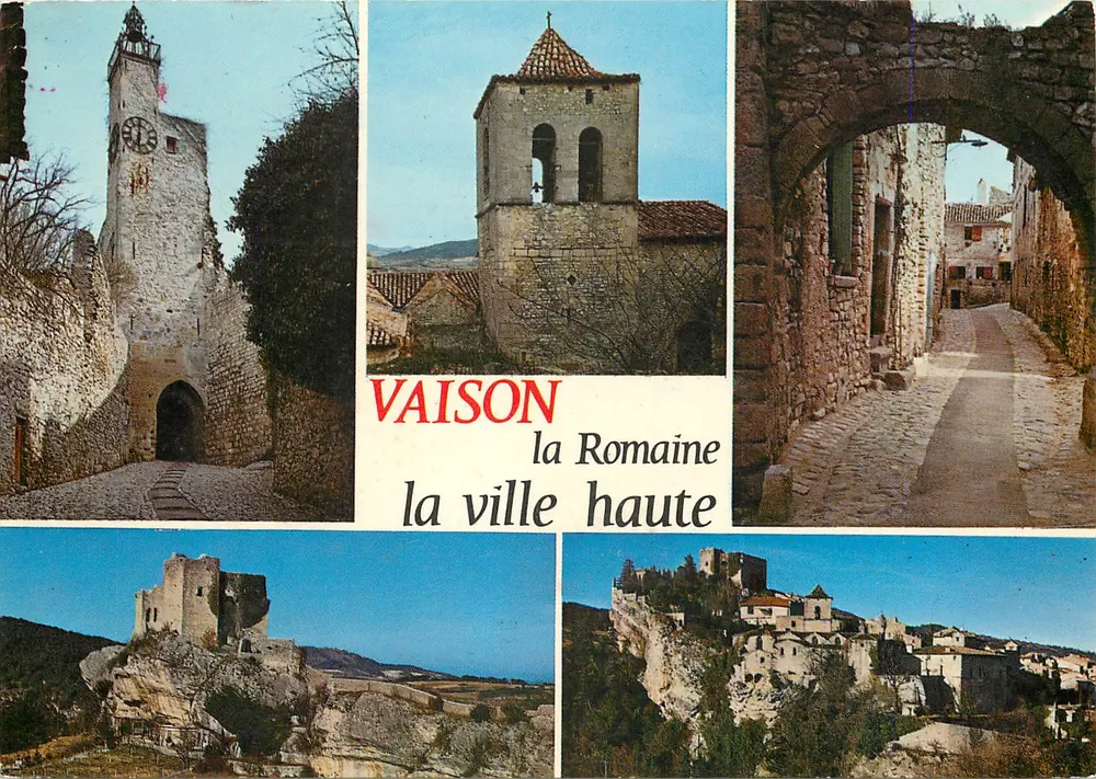 Vaison la Romaine — das obere Viertel — Les Éditions Cellard - Vorderseite