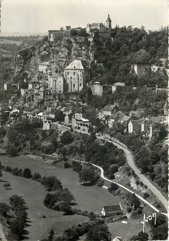 Rocamadour (Lot) — Blick vom Hospitalet — Les Éditions d'Art - Vorderseite