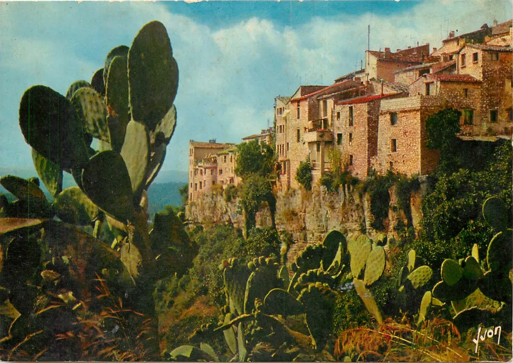 Tourette-sur-Loup — Typisches provenzalisches Dorf — Éditions d'art Yvon, Paris - Vorderseite