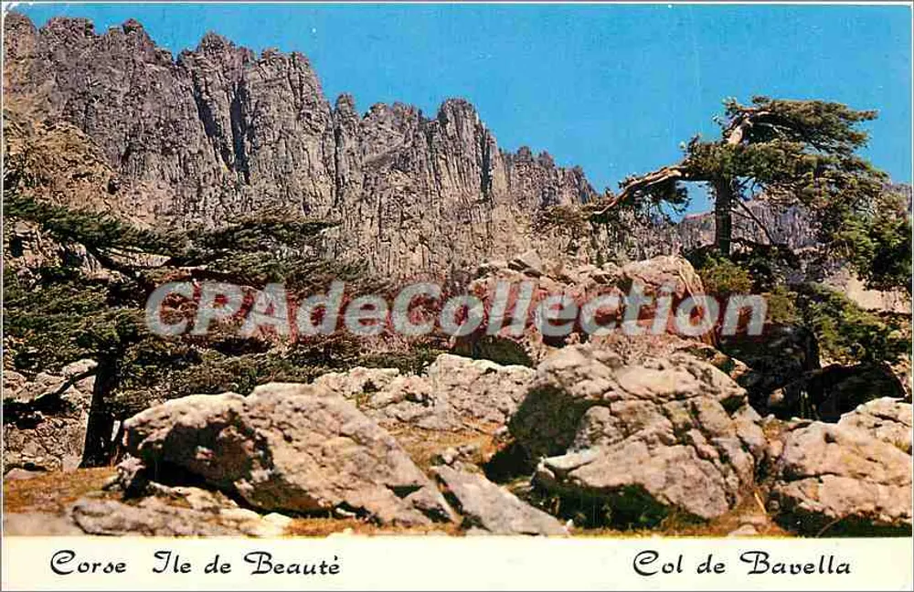 Col de Bavella — Corse Ile de Beauté — Éditions KALLISTE - Vorderseite