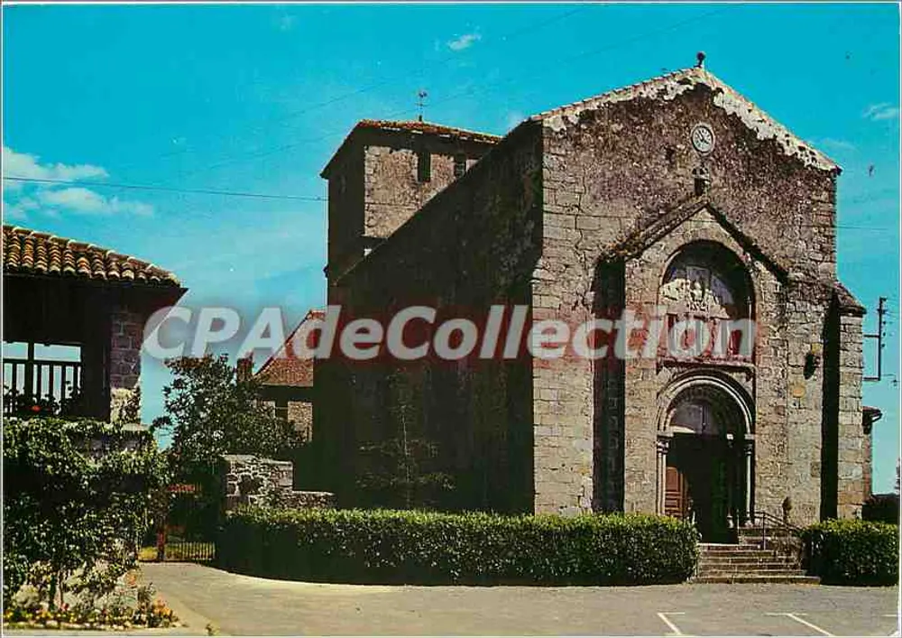 Manot (Charente) — L'Église et Vieille Maison Fleurie — Artaud Frères - Éditeurs - Recto