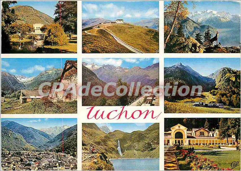 Luchon — Allgemeiner Blick — Compagnie des Arts Photomécaniques - Vorderseite