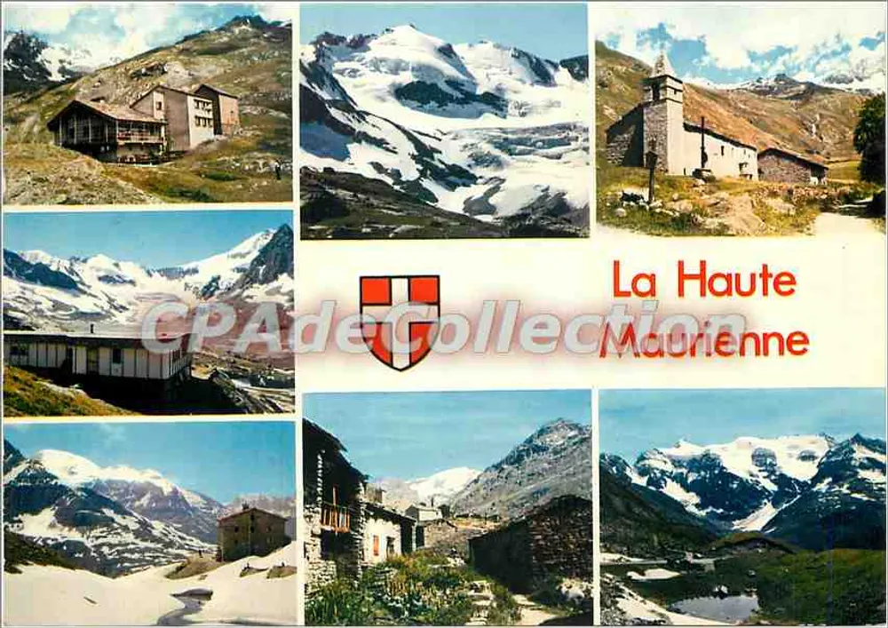 La Haute Maurienne — paysage alpin — éditeur Mexichrome - Recto