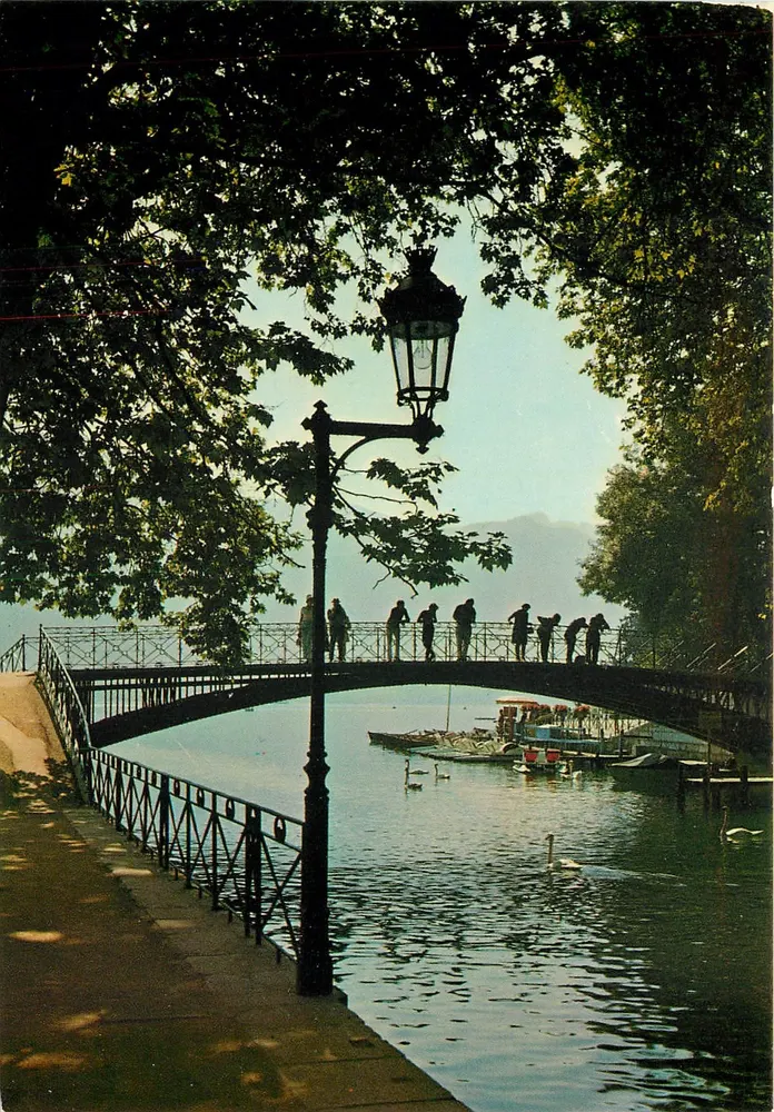 Annecy (Haute-Savoie) — Die Brücke der Liebe — Éditions de l'Economid (Rhône) - Vorderseite