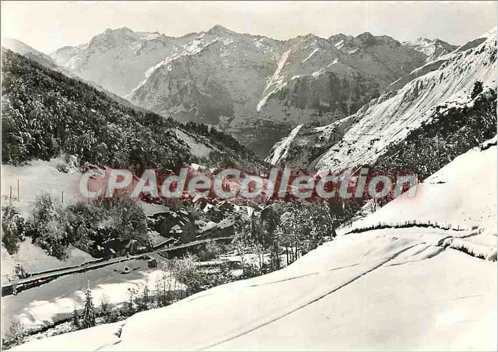 Borèges und der Pic d'Ardiden — Blick vom Seilbahnhof — Collection ArtPyR - Vorderseite