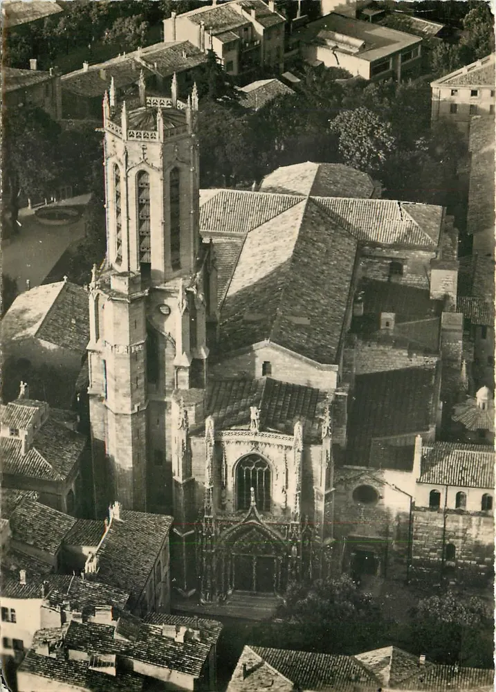 Aix-en-Provence — Kathedrale Saint-Sauveur, romanische und gotische Stil — Éditions Céleard - Vorderseite