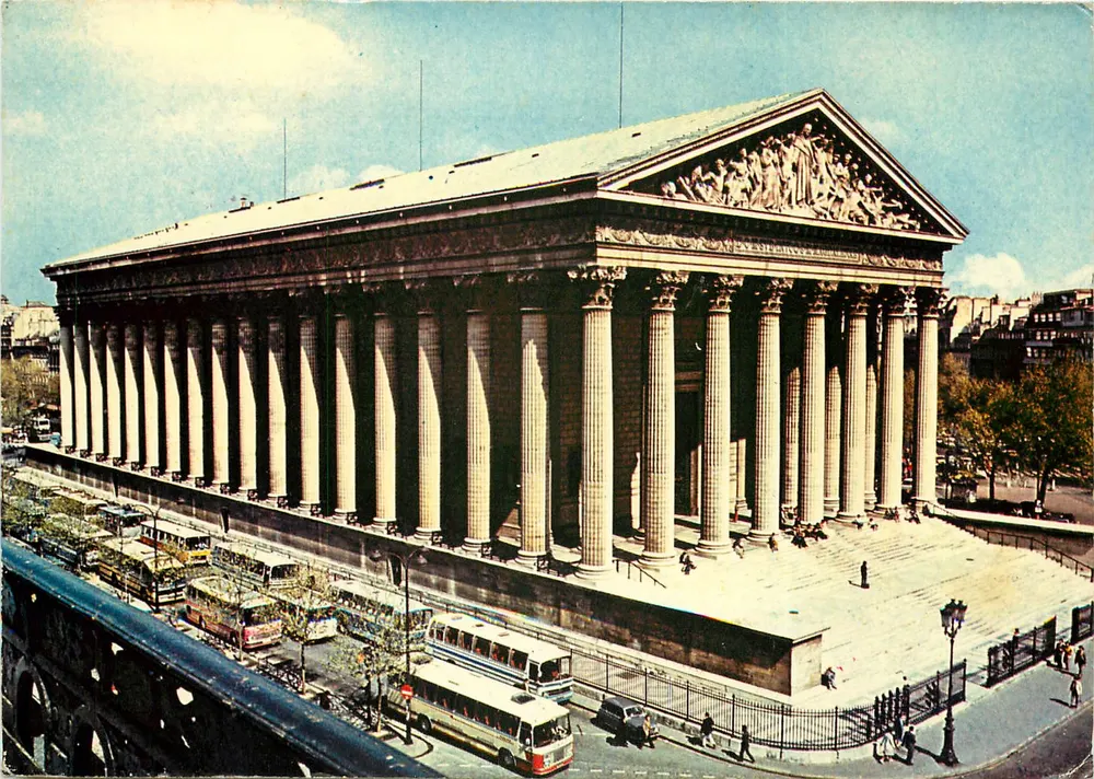 Palácio de Justiça de Paris — vista aérea — Edições CHANTAL - Frente