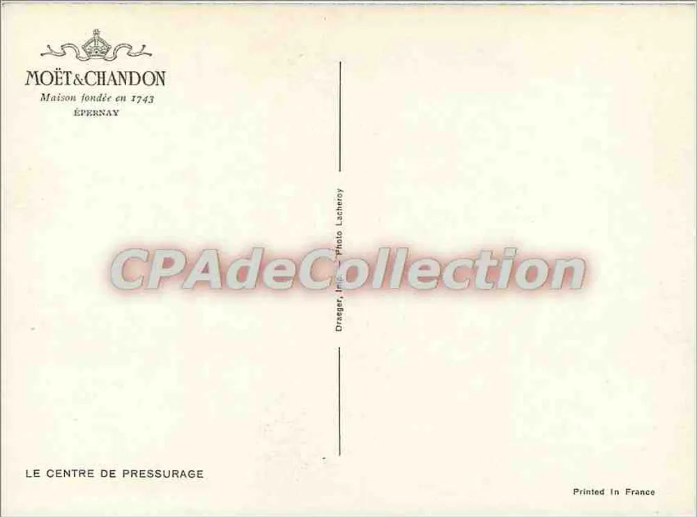O Centro de Pressuragem — Moët & Chandon, Épernay — Dragger, Photo Lachnoy - Verso