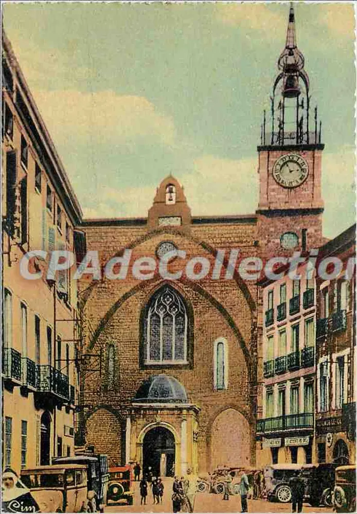 PERPIGNAN — A Catedral — Editor Combet-Macon - Frente