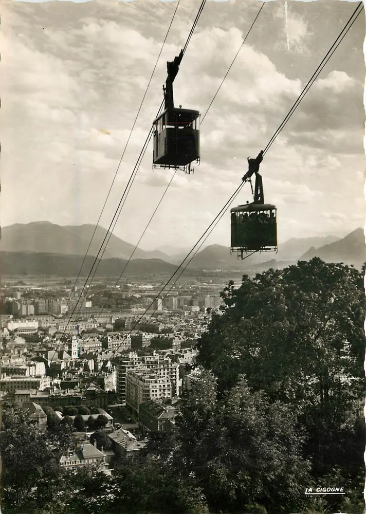 A Cegonha — Cruzamento do Teleférico — Editor André Lecomte - Frente